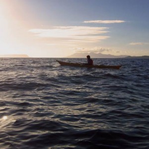 Sea kayaking through the sound of Sleat.